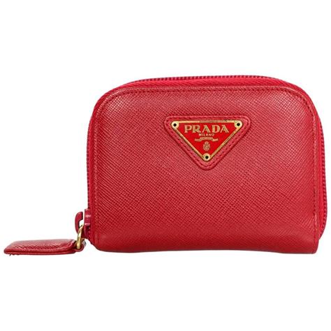 vintage prada red coin pouch|antique Prada handbags.